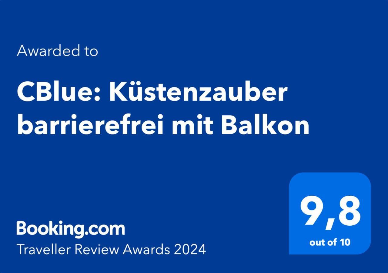 Cblue: Kuestenzauber Barrierefrei Mit Balkon Heiligenhafen Zewnętrze zdjęcie